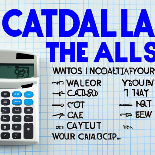 How to calculate your daily caloric needs to maintain weight