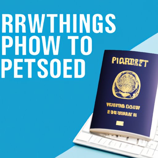 10 Things You Need to Know Before Applying for Your Passport Online