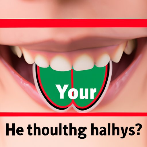 What Does Your Tongue Say About Your Health A Comprehensive Guide