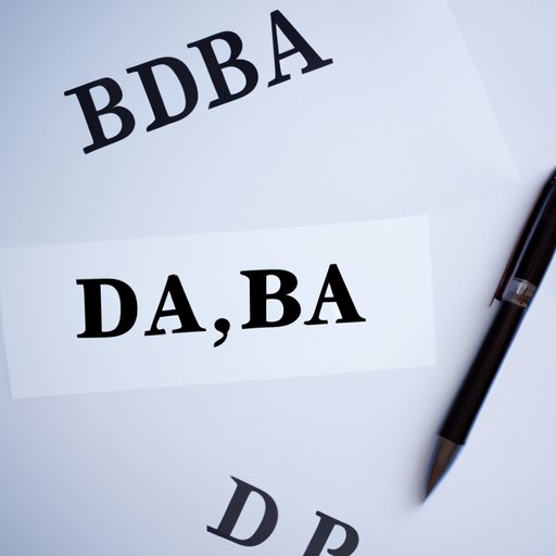 Understanding DBA in Business A Beginner’s Guide The Riddle Review